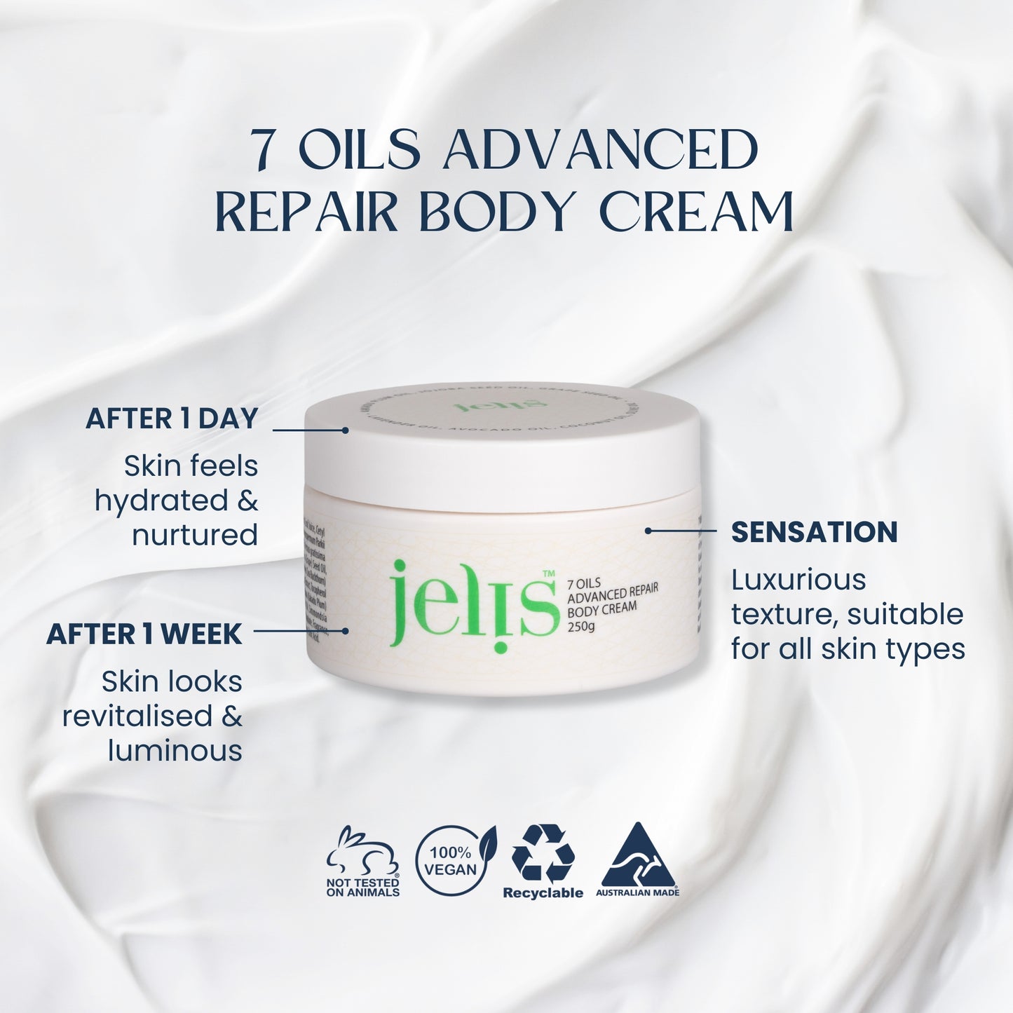7 Oils Advanced Repair Body Cream