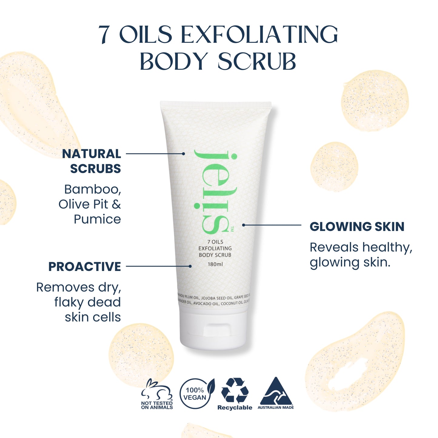 7 Oils Exfoliating Body Scrub